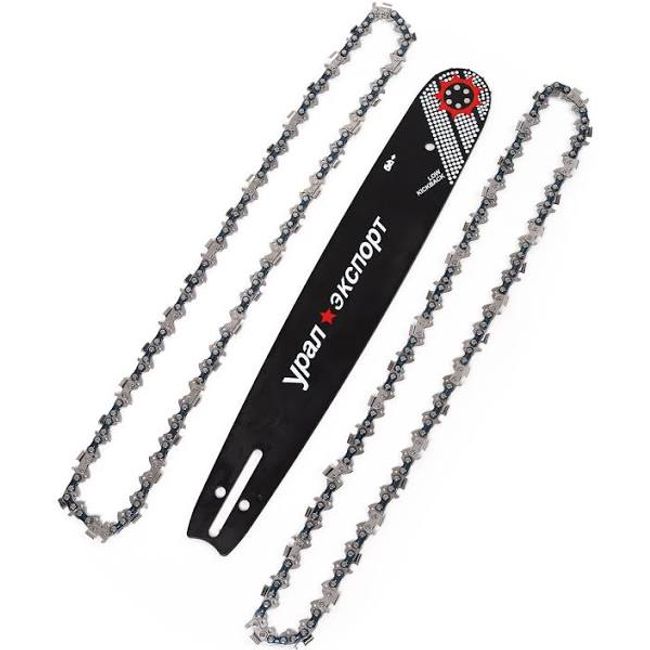 Set lama si 2 lanturi drujba Ural Export, Lungime 40cm / 32 dinti