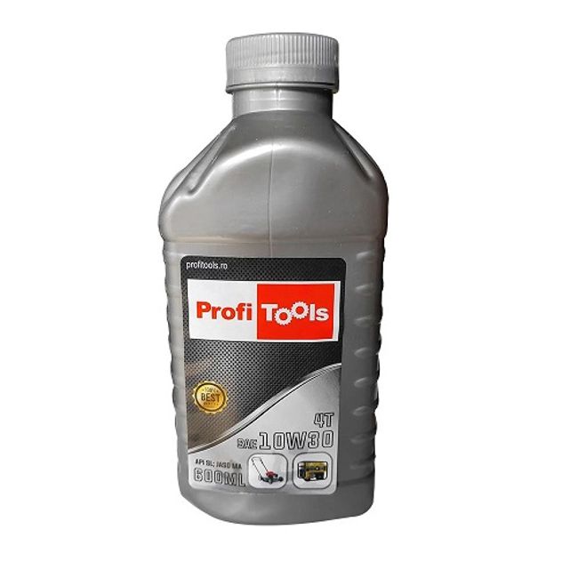 Ulei 4 Timpi, 10W 30 , motoare benzina , Profi Tools, 600 ml