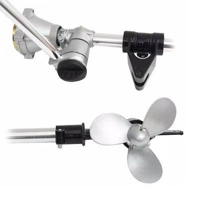 Adaptor pentru barca cu motor motocositoare, cu elice
