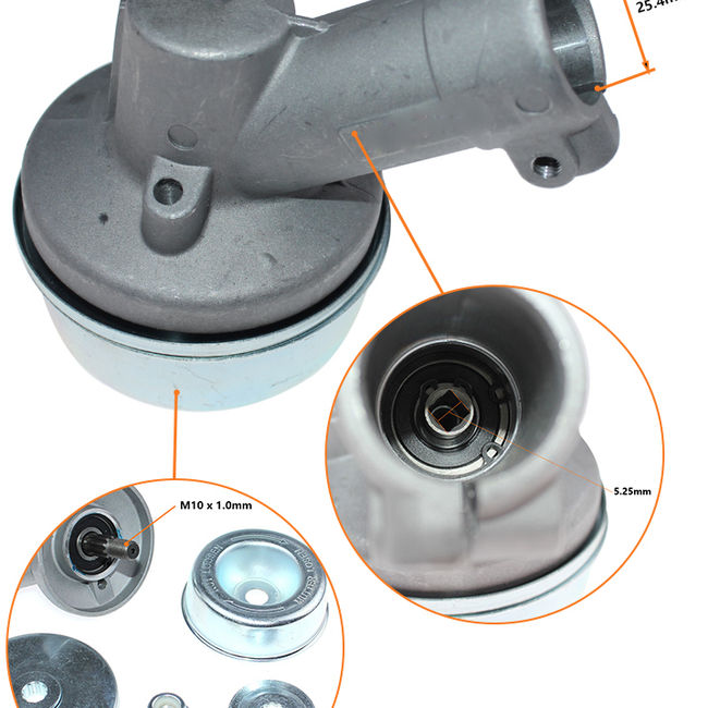 Angrenaj unghiular motocoasa Stihl FS 55, FS56, FS70 , 25.4mm