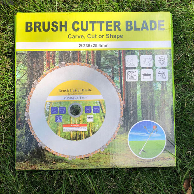 Disc motocoasa cu lant de drujba 235 x 25.4mm