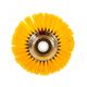 Disc perie matura motocoasa 8'' 200mm , peri nailon, galben