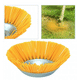 Disc perie matura motocoasa 8'' 200mm , peri nailon, galben