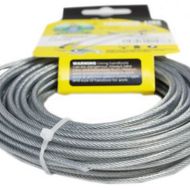 Fir motocoasa cu insertie otel, 2.4mm x 15m, rotund