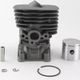Kit cilindru compatibil pentru motocoasa Husqvarna 125, 128, Jonsered GC2126