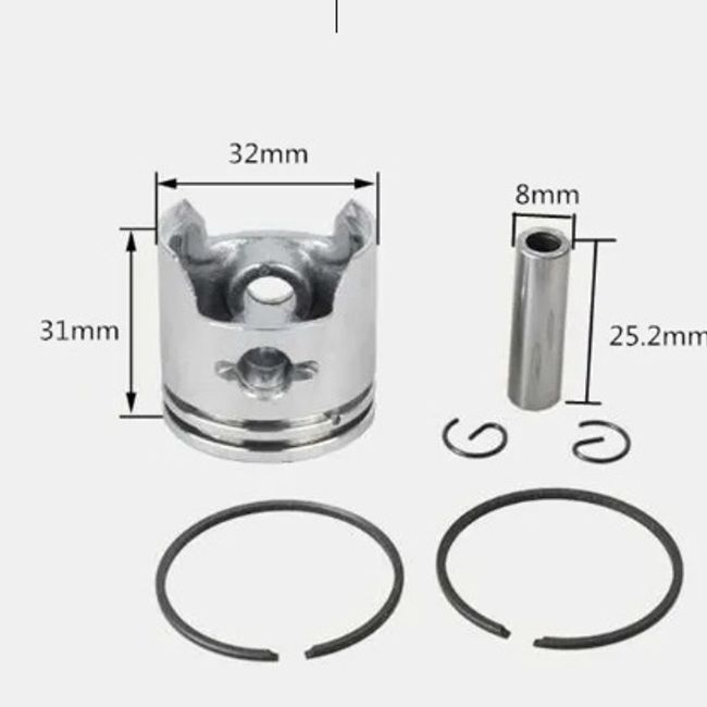 Kit cilindru motocoasa China, Zenoah G23L, HT2310 (32mm)
