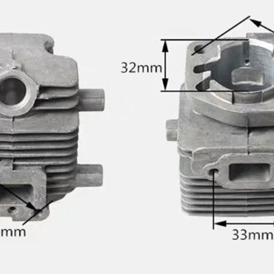 Kit cilindru motocoasa China 23cc, Zenoah G23L, HT2310 (32mm)