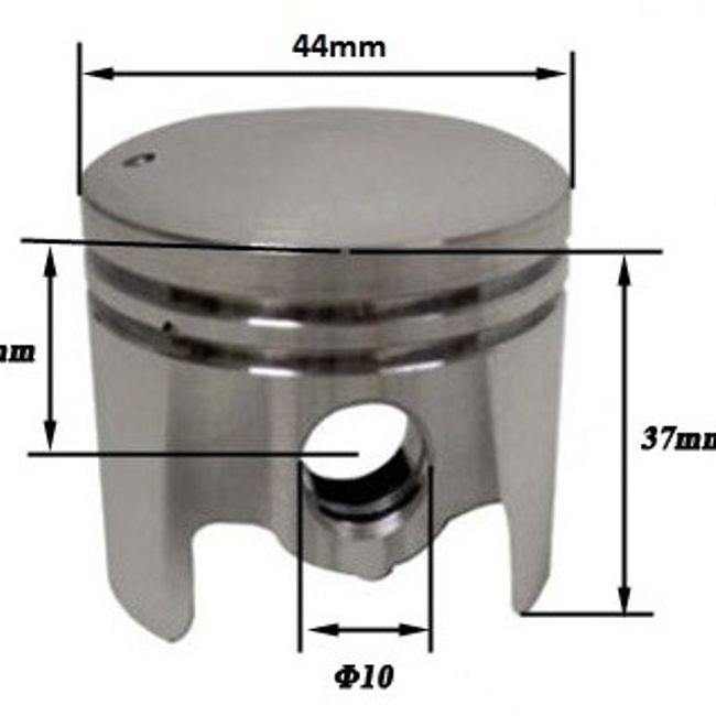 Kit piston motocoasa Chinezeasca 44mm