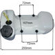Rezervor benzina compatibil motocoasa Ruris DAC 210, DAC 310, 441, 431c