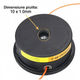 Cap tambur / mosor motocoasa cu fir Autocut 25-2 (piulita 10 x 1) compatibil cu Stihl FS44 FS55 FS80 FS83 FS85 FS90 FS9