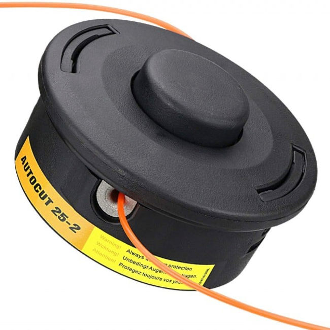 Cap tambur / mosor motocoasa cu fir Autocut 25-2 (piulita 10 x 1) compatibil cu Stihl FS44 FS55 FS80 FS83 FS85 FS90 FS9