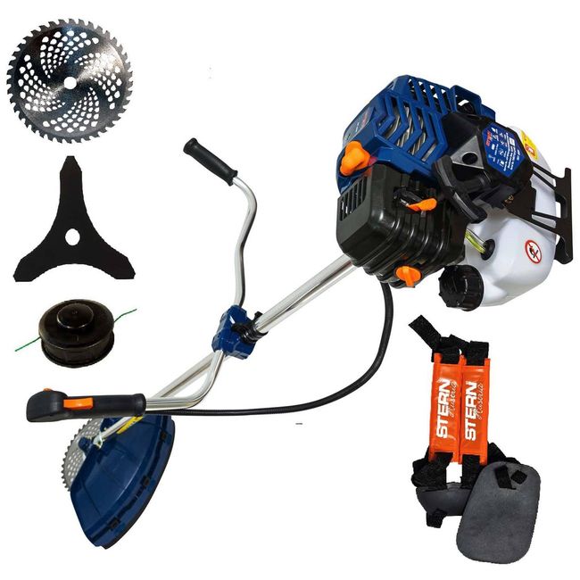 Motocoasa pe benzina Stern GGT1600V, 2 timpi, 2.1 kW, 2.8 CP, accesorii incluse