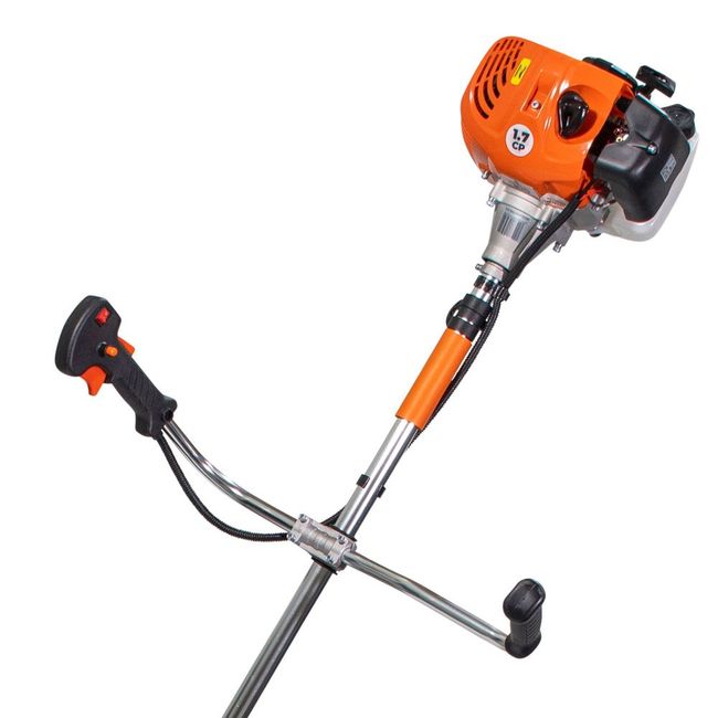 Motocoasa pe benzina RURIS DAC 210, motor benzina TEZ, 2 timpi, 42 CC, 1.7 CP, accesorii incluse