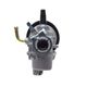Carburator kit motor bicicleta 80cc, teava curbata
