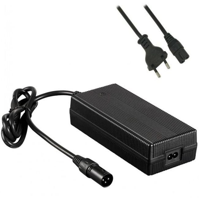 Incarcator bicicleta electrica 54.6V 2A, pentru baterii 48v Li-Ion, XLR 3P