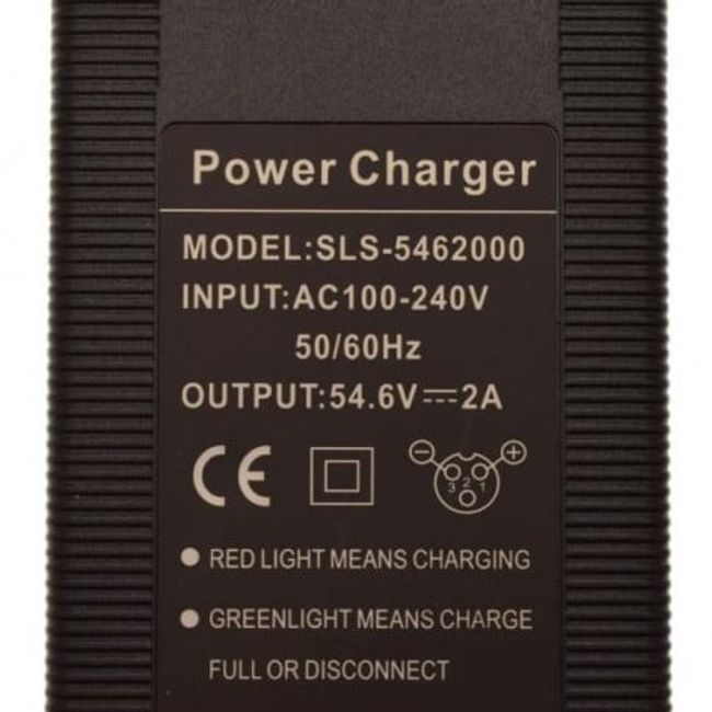 Incarcator baterie trotineta electrica. 54.6V, 2A