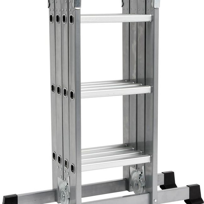 Scara constructii articulata, Vorel 17704, 3.4 m, 150 kg, 3 trepte tronson