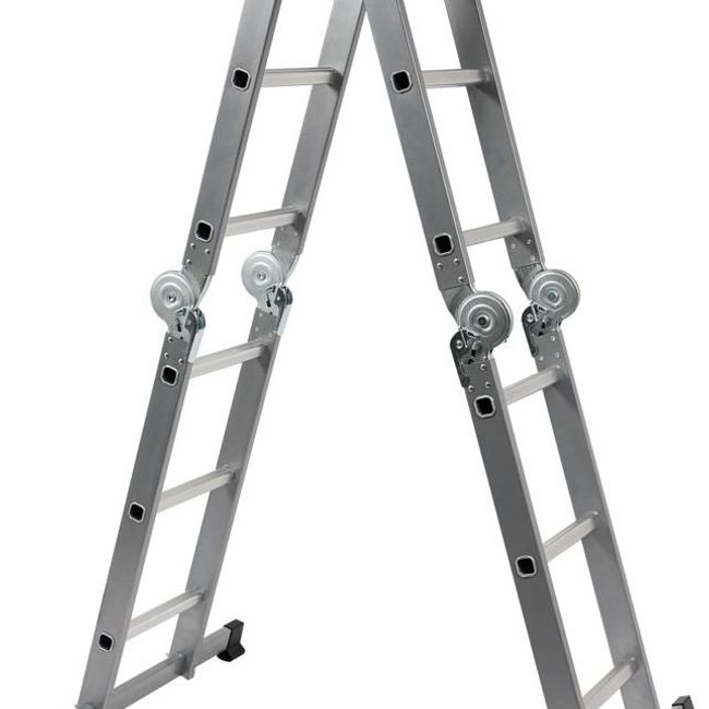 Scara constructii articulata, Vorel 17704, 3.4 m, 150 kg, 3 trepte tronson