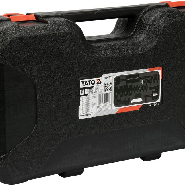Set extractoare inertiale pentru injectoare, Yato YT-06175, 22 piese