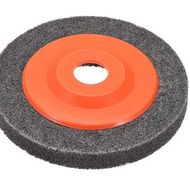 Disc de lustruit din pasla gri, diametru 125 mm, pentru polizoare unghiulare