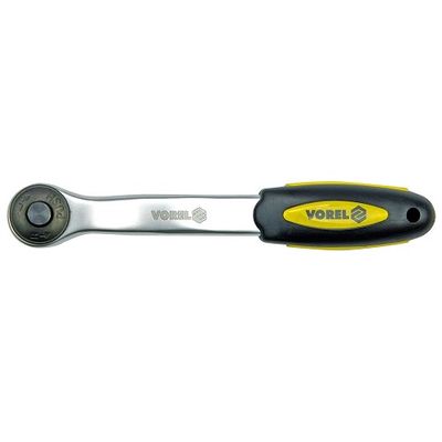 Antrenor cu clichet 3/8'' 72 dinti 200mm, Vorel 53572