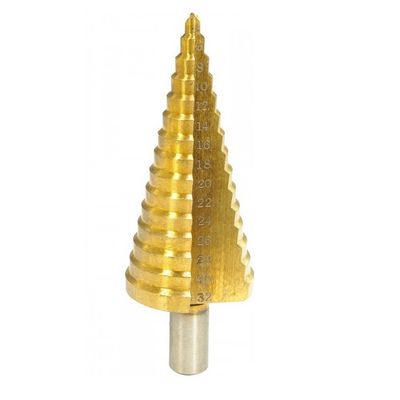 Burghiu conic in trepte, 4 – 32mm, HSS