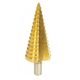 Burghiu conic in trepte, 4 – 32mm, HSS