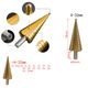 Burghiu conic in trepte, 4 – 32mm, HSS