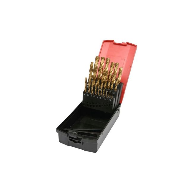 Set Burghie Titan pentru Metal, Yato YT-44676, 25 Buc, HSS TiN, 1-13mm