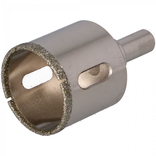 Carota diamantata pentru sticla, ceramica si compozite, cu prindere universala, Ø35 mm