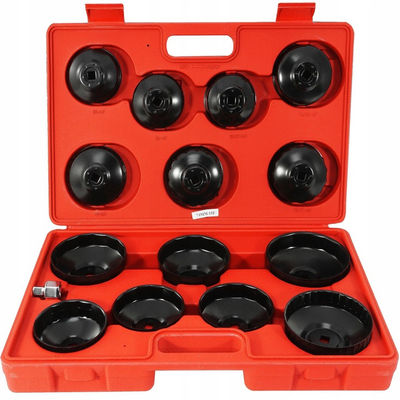 Set chei tubulare pentru filtru ulei, 15 piese