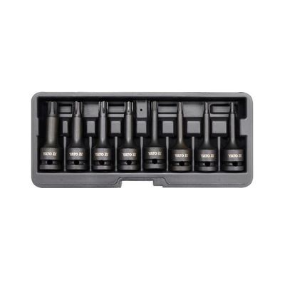 Set chei de impact, Yato YT-1068, Ribe RM5-RM13, 1/2", Cr-Mo
