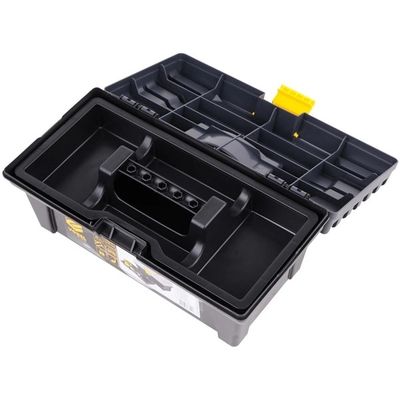 Cutie pentru Scule 12" Vorel 78801, Plastic, 31.2x16.7x13cm, Negru