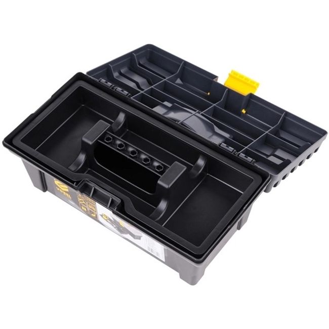 Cutie pentru Scule 12 Vorel 78801, Plastic, 31.2x16.7x13cm, Negru