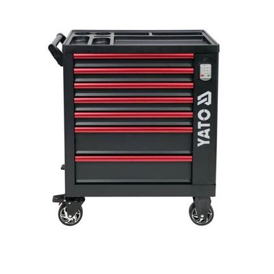 Dulap de scule cu 7 sertare neechipat, cifru electronic, Yato YT-09004