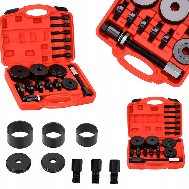 Set extractor rulmenti si bucse, Kraft&Dele KD12517, 19 piese