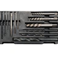 Set extractoare suruburi si burghie metal, Yato YT-0591, 1.4-15 mm, 12 bucati