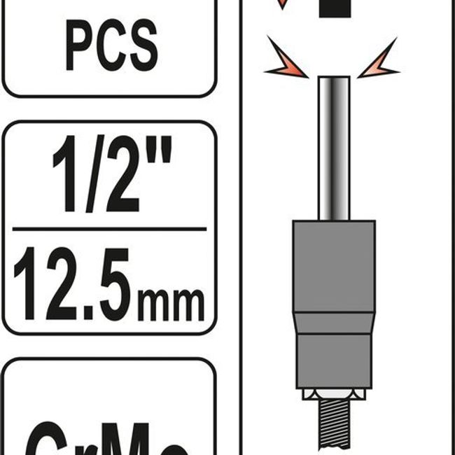 Set extractor suruburi si piulite rupte Yato YT-06032