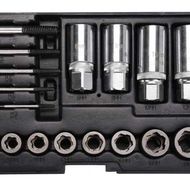 Set universal de extras suruburi si piulite, Yato YT-06033, 17 bucati