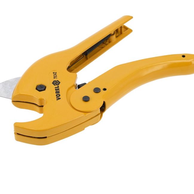 Foarfeca pentru taiat tevi din pvc, 42mm, Vorel