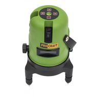 Nivela Laser Procraft LE-3D, fascicul rosu, 15m, 6 sec., laser clasa 2