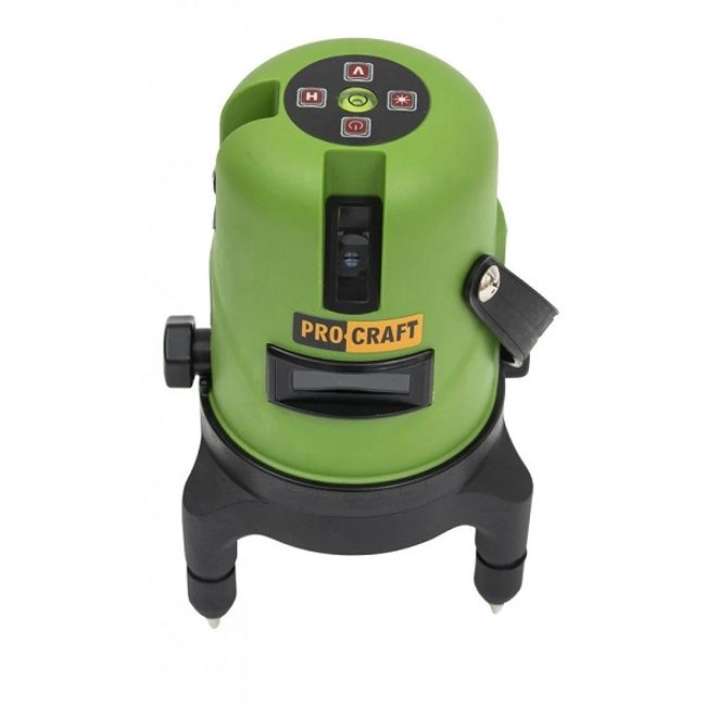 Nivela Laser Procraft LE-3D, fascicul rosu, 15m, 6 sec., laser clasa 2