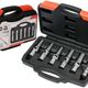 Set chei tubulare cu imbinare flexibila pentru bujii, Yato YT-05339, 6 bucati