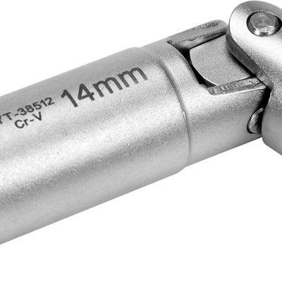 Cheie Tubulara Articulata pentru Bujii, 3/8" de 14mm, Yato YT-38512