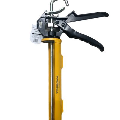 Pistol semicilindric pentru silicon, TOPBONA PMT20003, aluminiu