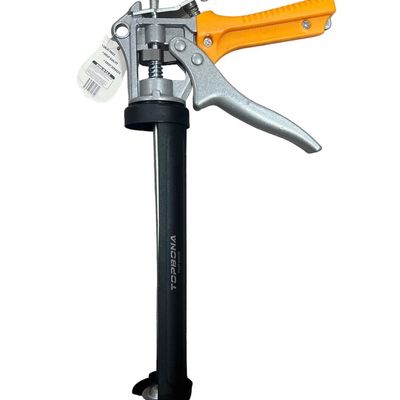 Pistol semicilindric pentru silicon, TOPBONA PMT20006, aluminiu