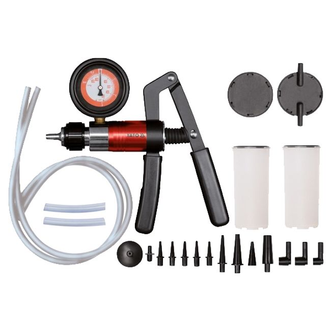 Pompa de vidare cu accesorii 22buc 1/3BAR Yato YT-0674