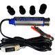 Pompa pentru transfer lichide (motorina), 12 V 100 W, debit 35 l/min, diametru 3.55cm