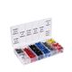 Set 1200 pini pentru fixare si sertizare cabluri, multicolor