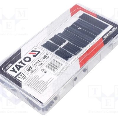 Set Tuburi Termocontractabile 127 Bucati, Yato YT-06866